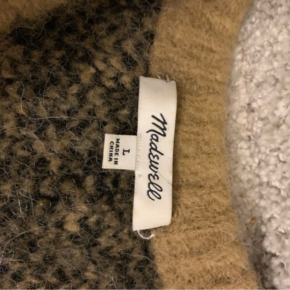 Madewell Thick Leopard Alpaca Sweater - Picture 4 of 4